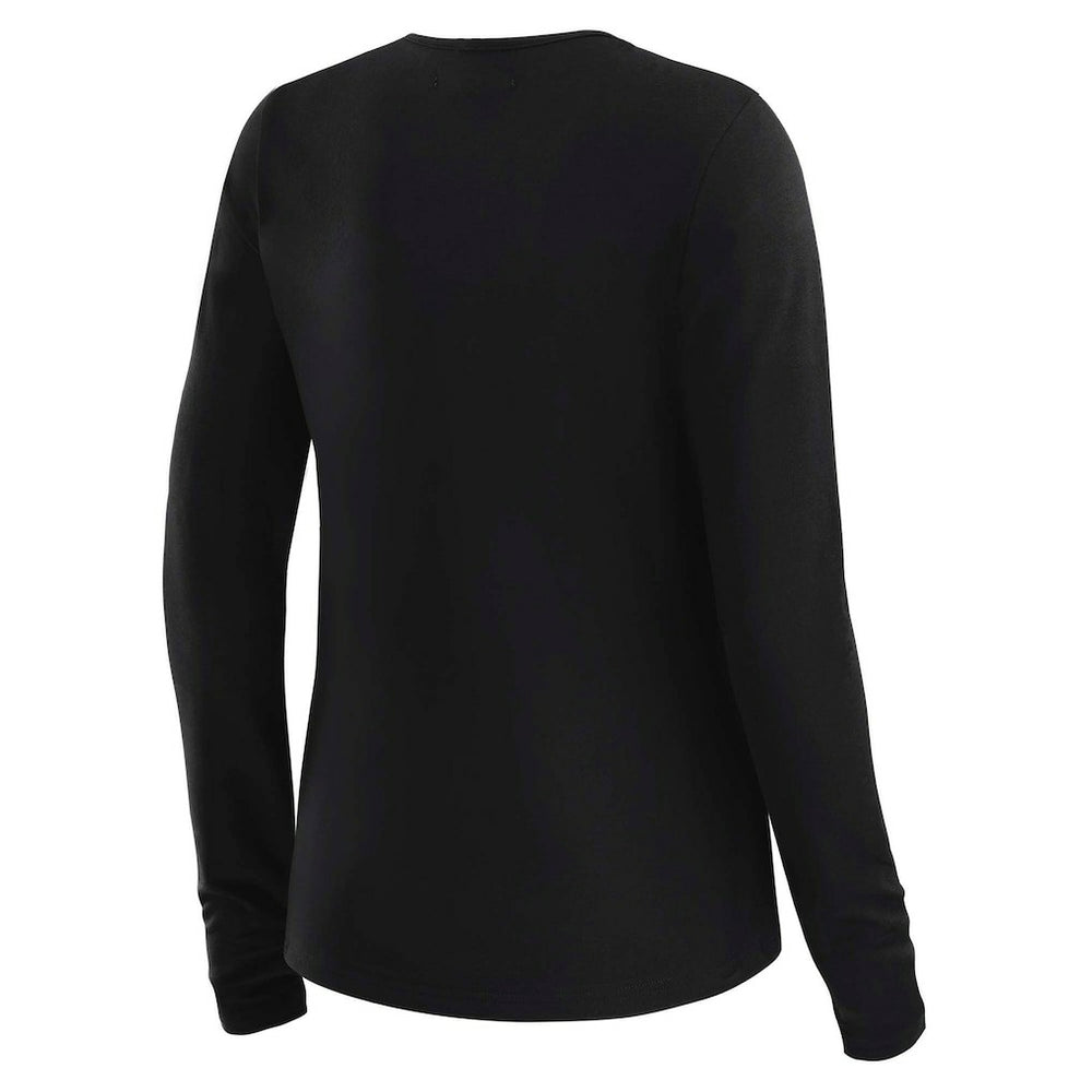 NFL New York Jets WEAR by Erin Andrews x Gracie Hunt Women's Mesh Panel Long Sleeve T-Shirt