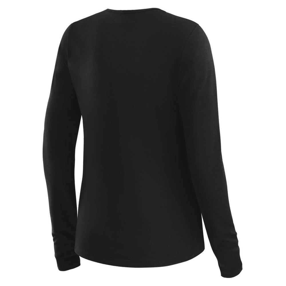 NFL Tampa Bay Buccaneers WEAR by Erin Andrews x Gracie Hunt Women's Mesh Panel Long Sleeve T-Shirt