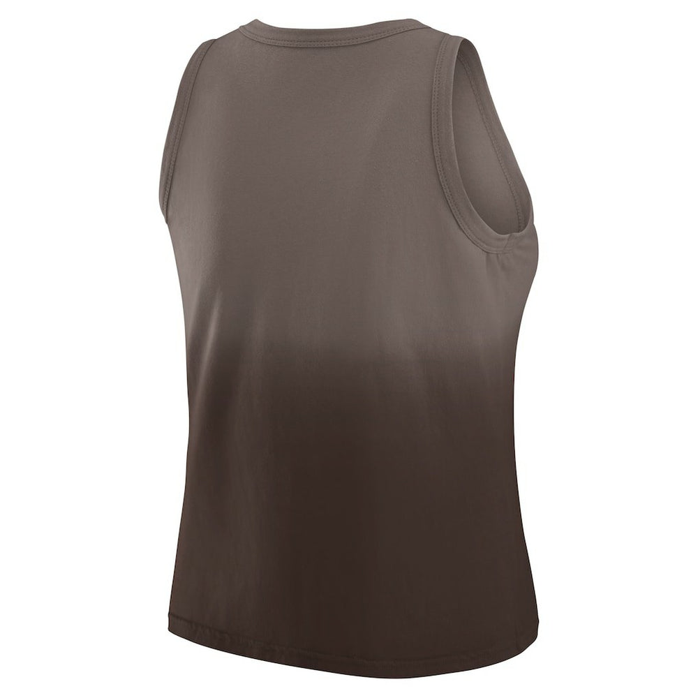 NFL Cleveland Browns WEAR by Erin Andrews x Gracie Hunt Women's Ombre Tank Top