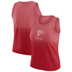 NFL Atlanta Falcons WEAR by Erin Andrews x Gracie Hunt Women's Ombre Tank Top