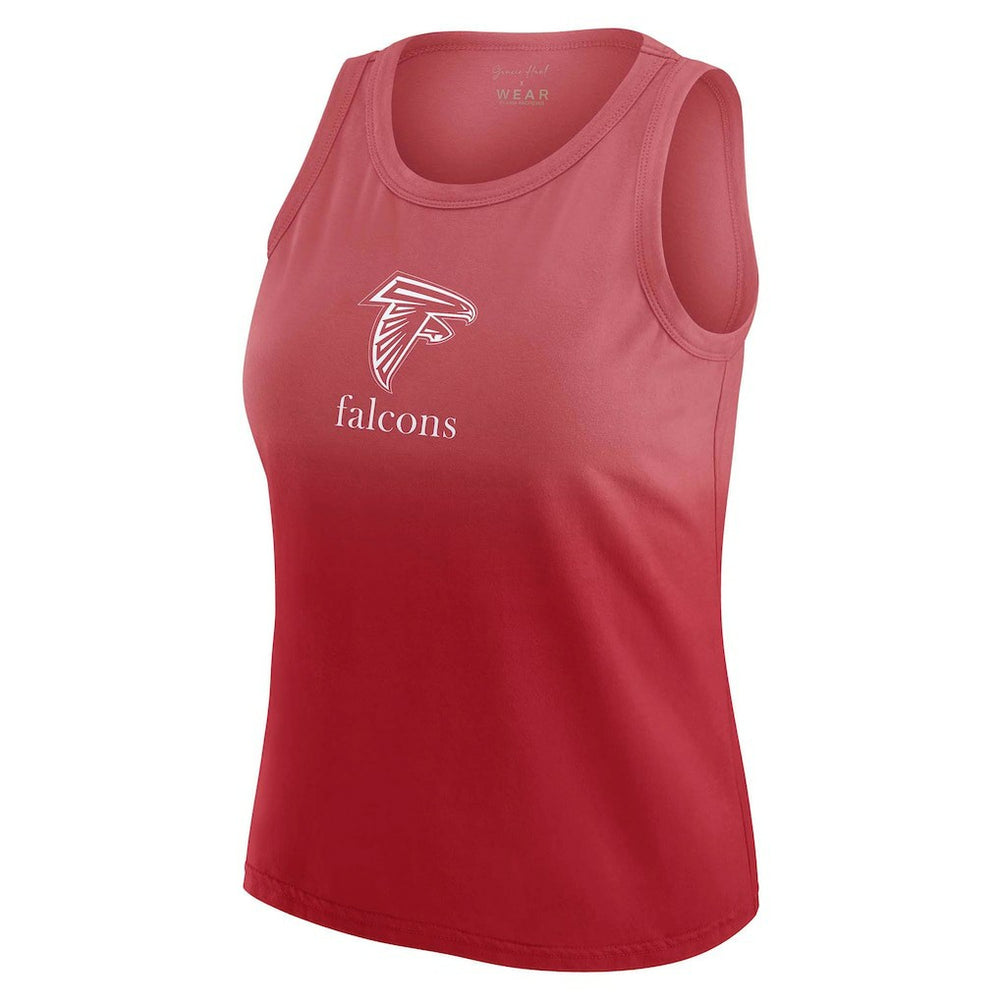NFL Atlanta Falcons WEAR by Erin Andrews x Gracie Hunt Women's Ombre Tank Top