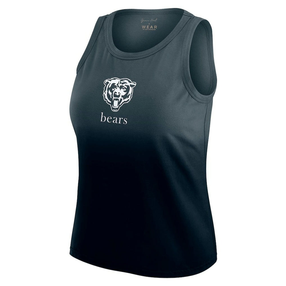 NFL Chicago Bears WEAR by Erin Andrews x Gracie Hunt Women's Ombre Tank Top
