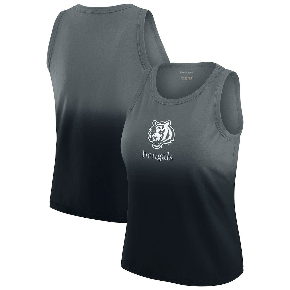 NFL Cincinnati Bengals WEAR by Erin Andrews x Gracie Hunt Women's Ombre Tank Top