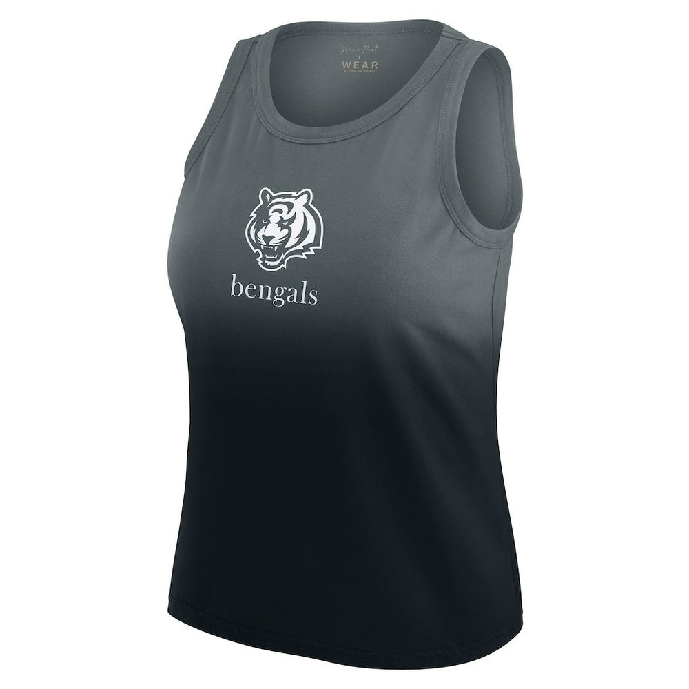 NFL Cincinnati Bengals WEAR by Erin Andrews x Gracie Hunt Women's Ombre Tank Top