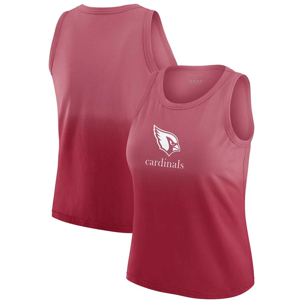 NFL Arizona Cardinals WEAR by Erin Andrews x Gracie Hunt Women's Ombre Tank Top