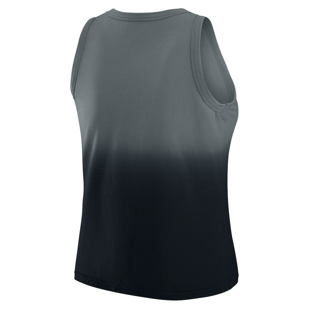 NFL Carolina Panthers WEAR by Erin Andrews x Gracie Hunt Women's Ombre Tank Top
