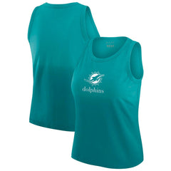 NFL Miami Dolphins WEAR by Erin Andrews x Gracie Hunt Women's Ombre Tank Top