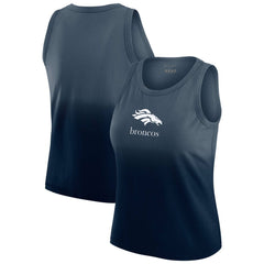 NFL Denver Broncos WEAR by Erin Andrews x Gracie Hunt Women's Ombre Tank Top
