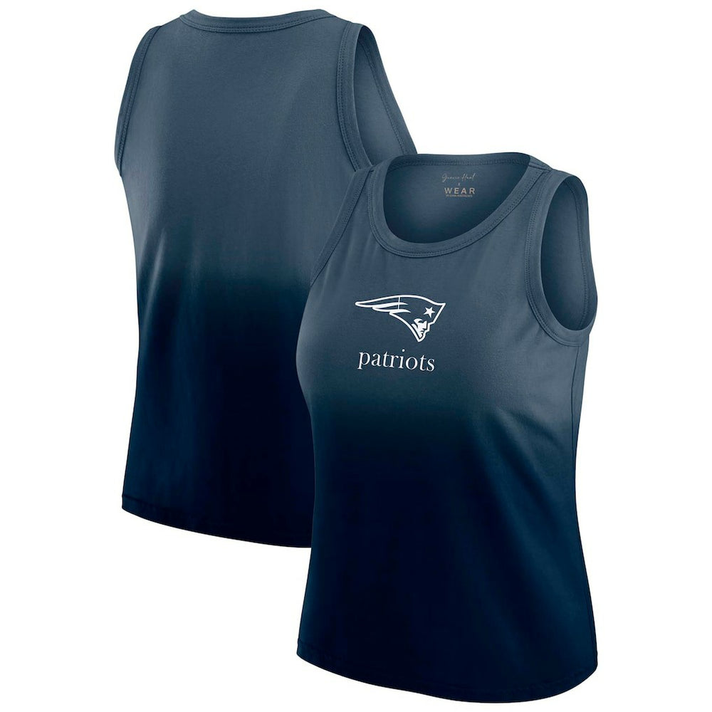 NFL New England Patriots WEAR by Erin Andrews x Gracie Hunt Women's Ombre Tank Top