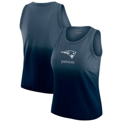 NFL New England Patriots WEAR by Erin Andrews x Gracie Hunt Women's Ombre Tank Top