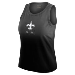 NFL New Orleans Saints WEAR by Erin Andrews x Gracie Hunt Women's Ombre Tank Top