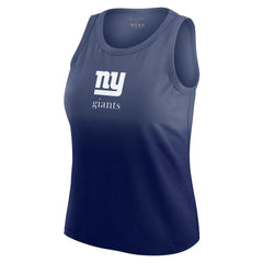 NFL New York Giants WEAR by Erin Andrews x Gracie Hunt Women's Ombre Tank Top