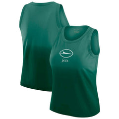 NFL New York Jets WEAR by Erin Andrews x Gracie Hunt Women's Ombre Tank Top