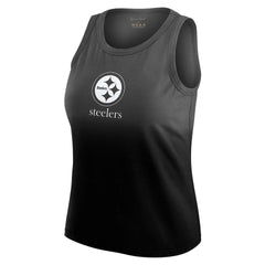 NFL Pittsburgh Steelers WEAR by Erin Andrews x Gracie Hunt Women's Ombre Tank Top