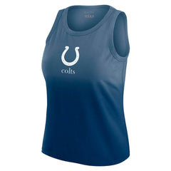 NFL Indianapolis Colts WEAR by Erin Andrews x Gracie Hunt Women's Ombre Tank Top