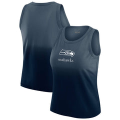 NFL Seattle Seahawks WEAR by Erin Andrews x Gracie Hunt Women's Ombre Tank Top