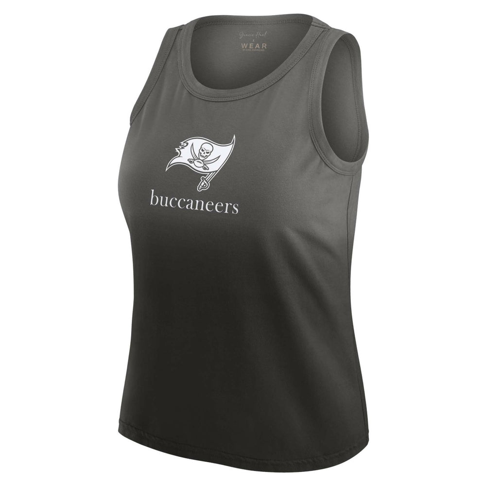 NFL Tampa Bay Buccaneers WEAR by Erin Andrews x Gracie Hunt Women's Ombre Tank Top