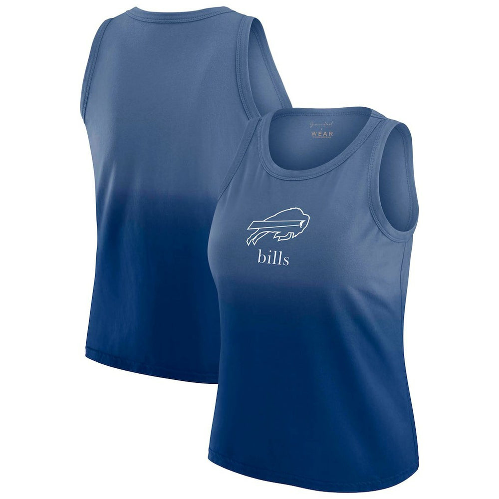 NFL Buffalo Bills WEAR by Erin Andrews x Gracie Hunt Women's Ombre Tank Top