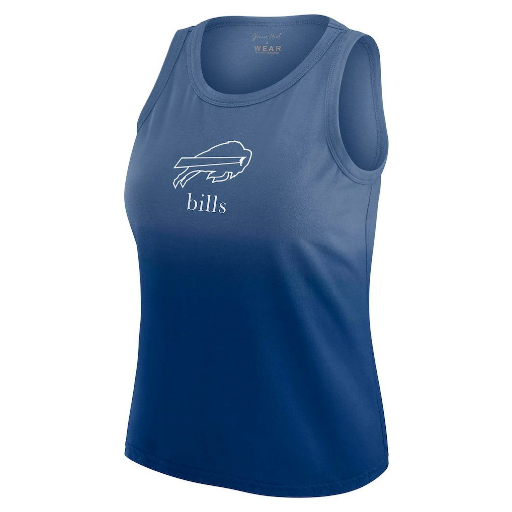 NFL Buffalo Bills WEAR by Erin Andrews x Gracie Hunt Women's Ombre Tank Top