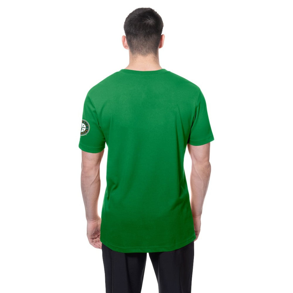 Seattle Mariners St. Patrick's Day Shamrock Fill T-Shirt - Kelly Green | New Era