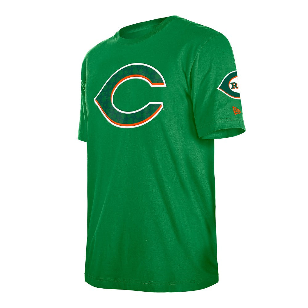 Cincinnati Reds St. Patrick's Day Shamrock Fill T-Shirt - Kelly Green | New Era