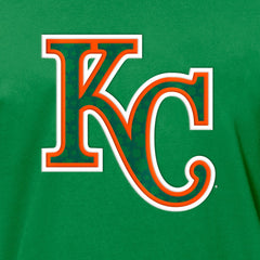 Kansas City Royals St. Patrick's Day Shamrock Fill T-Shirt - Kelly Green | New Era
