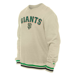 San Francisco Giants St. Patrick's Day Twill Pullover Sweatshirt - Cream | New Era