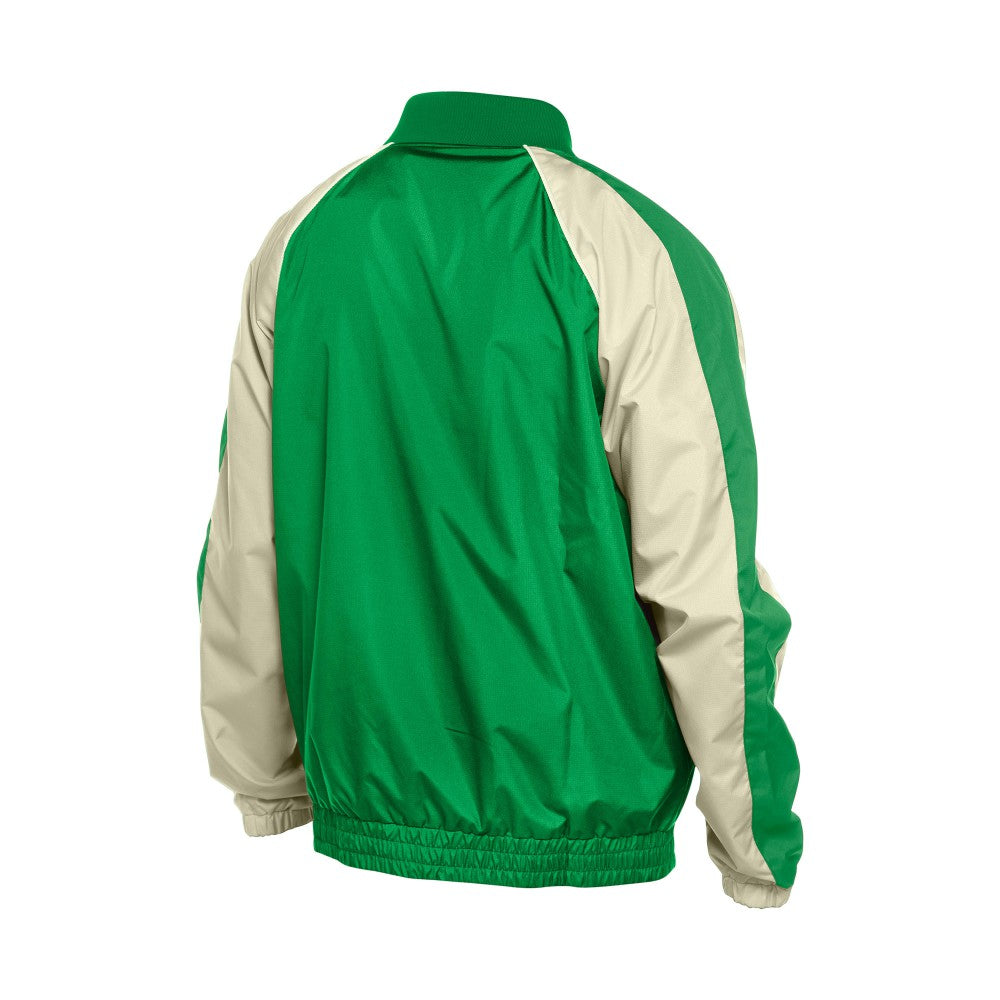 Cincinnati Reds St. Patrick's Day Ripstop Raglan Quarter-Zip Windbreaker - Kelly Green | New Era