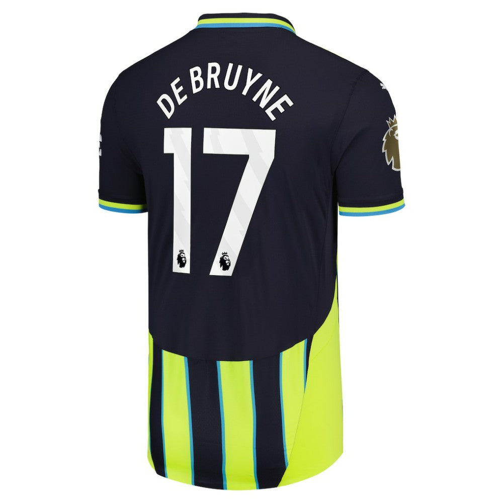Kevin De Bruyne Manchester City 2024/25 Away Player Jersey / Soccer Sale