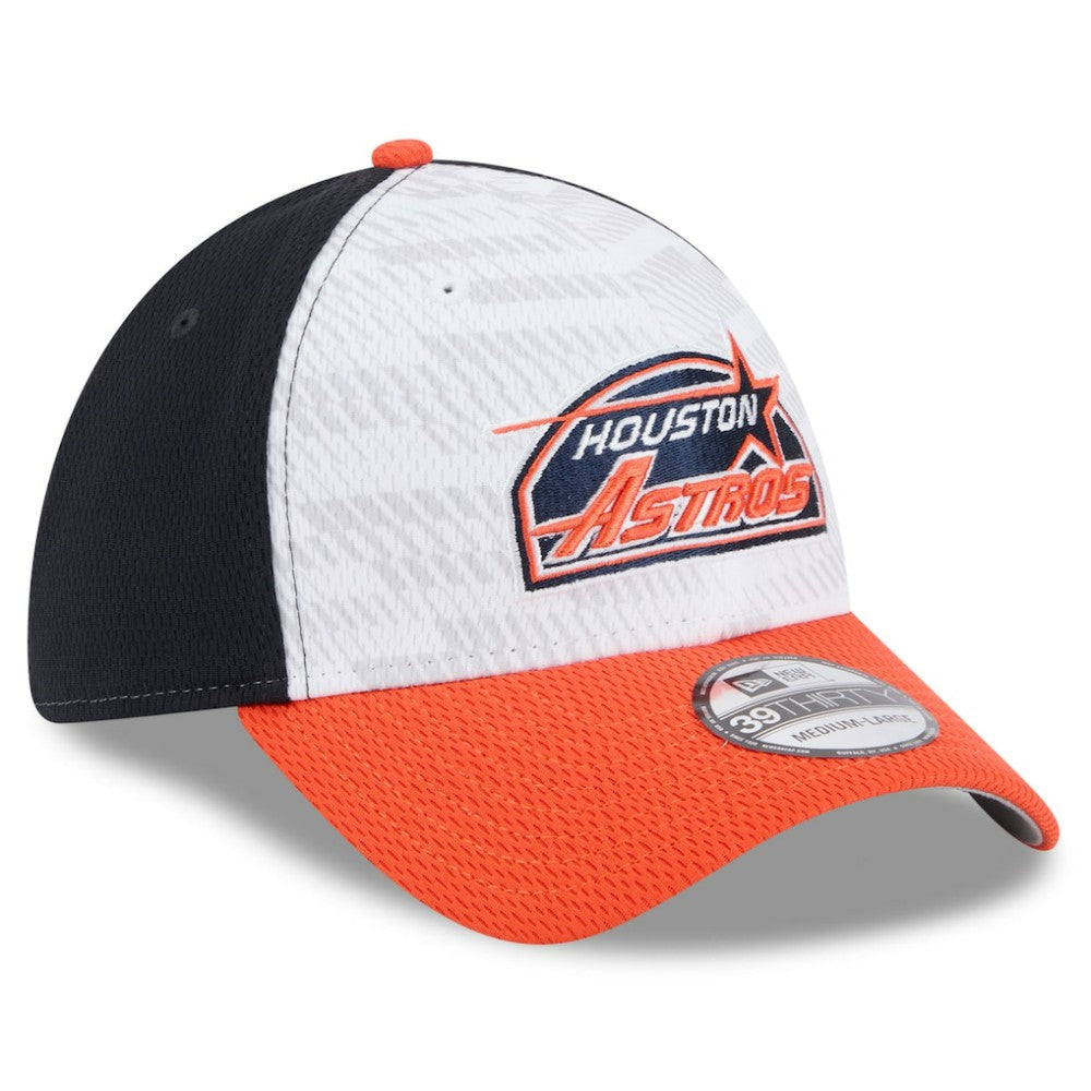 Houston Astros 2025 MLB Clubhouse 39THIRTY Flex Hat - Navy/Orange | New Era