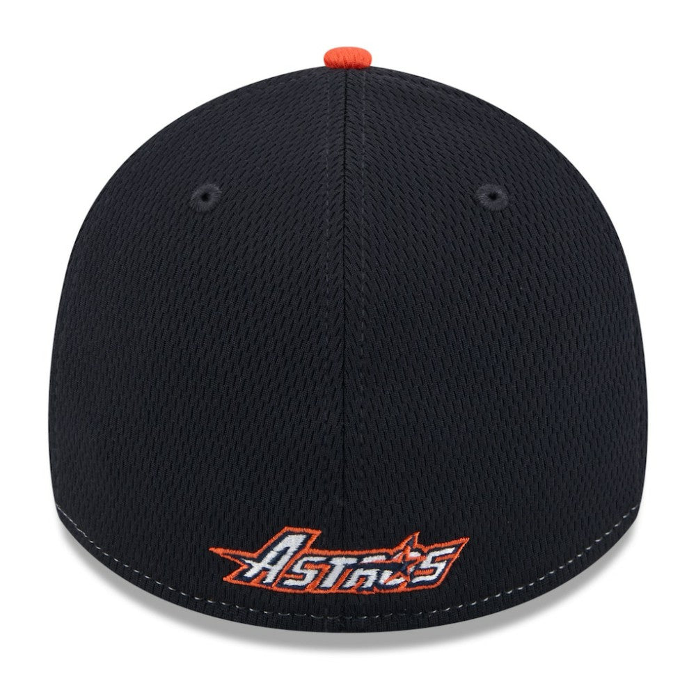 Houston Astros 2025 MLB Clubhouse 39THIRTY Flex Hat - Navy/Orange | New Era