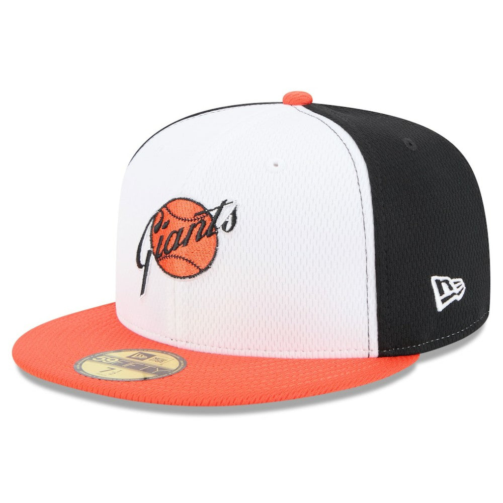San Francisco Giants 2025 MLB Clubhouse 59FIFTY Fitted Hat - Black/Orange | New Era