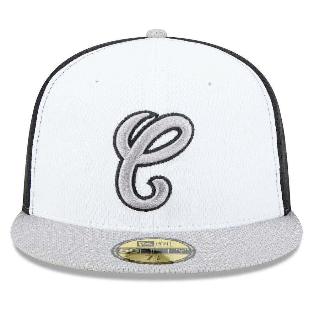 Chicago White Sox 2025 MLB Clubhouse 59FIFTY Fitted Hat - Black/Gray | New Era