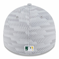 Athletics 2025 MLB Clubhouse 39THIRTY Flex Hat - Gray | New Era