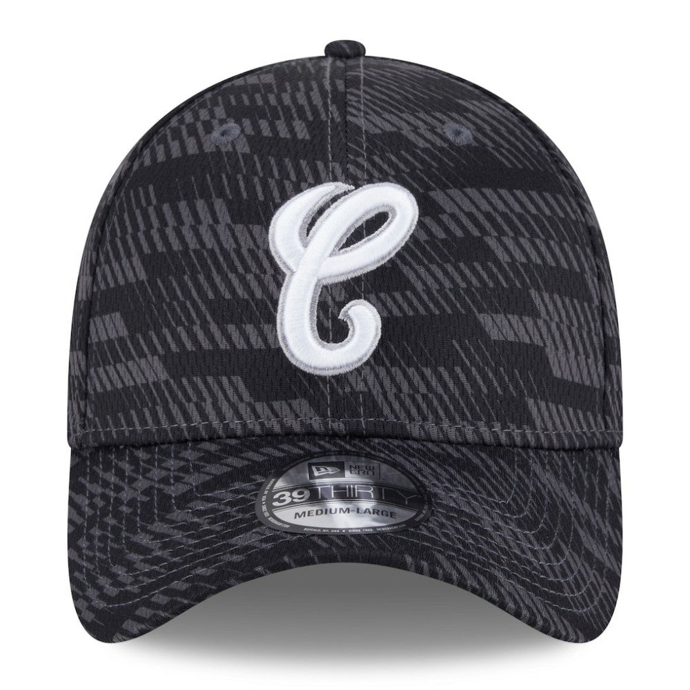 Chicago White Sox 2025 MLB Clubhouse 39THIRTY Flex Hat - Black | New Era