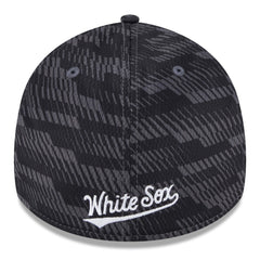 Chicago White Sox 2025 MLB Clubhouse 39THIRTY Flex Hat - Black | New Era
