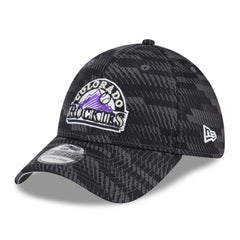 Colorado Rockies 2025 MLB Clubhouse 39THIRTY Flex Hat - Black | New Era