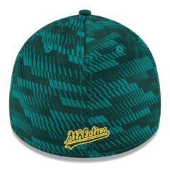 Athletics 2025 MLB Clubhouse 39THIRTY Flex Hat - Green | New Era