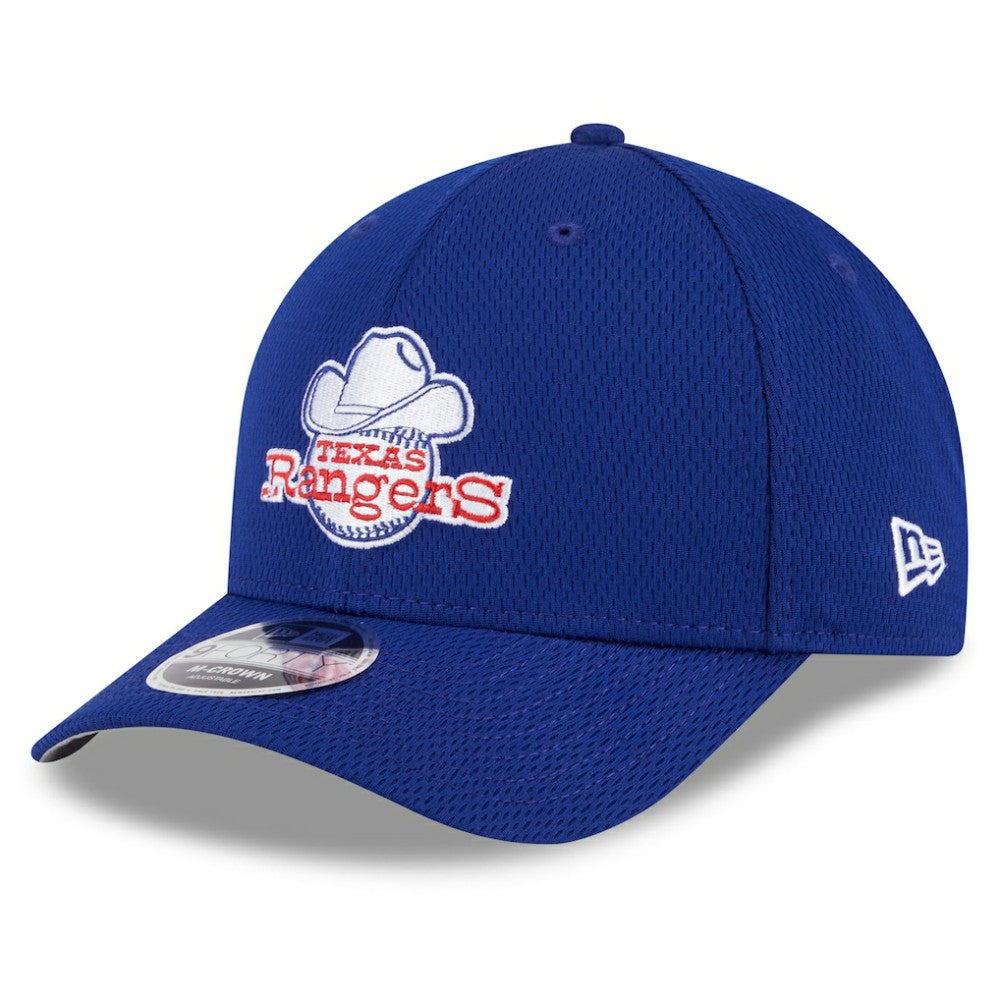 Texas Rangers 2025 MLB Clubhouse 9FORTY M-Crown Adjustable Hat - Royal | New Era