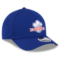 Texas Rangers 2025 MLB Clubhouse 9FORTY M-Crown Adjustable Hat - Royal | New Era