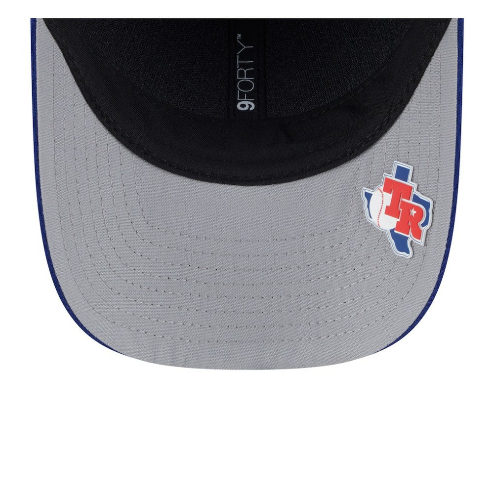 Texas Rangers 2025 MLB Clubhouse 9FORTY M-Crown Adjustable Hat - Royal | New Era