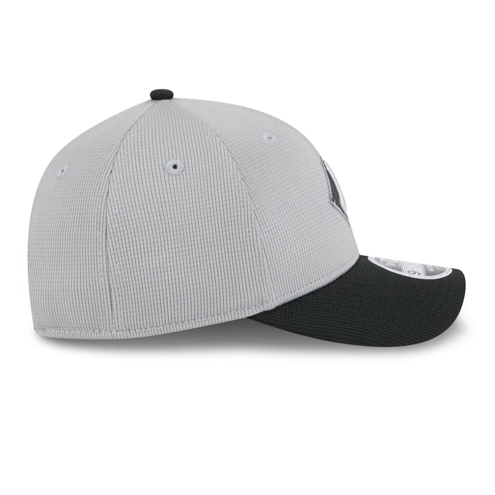 Chicago White Sox 2025 Batting Practice 9FORTY M-Crown Adjustable Hat - Gray/Black | New Era