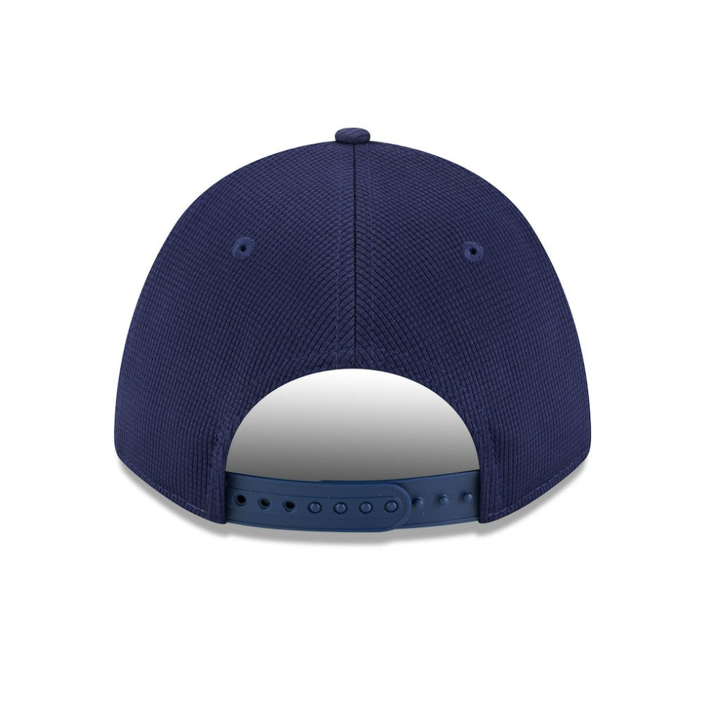 Houston Astros 2025 Batting Practice 9FORTY M-Crown Adjustable Hat - Navy/Orange | New Era