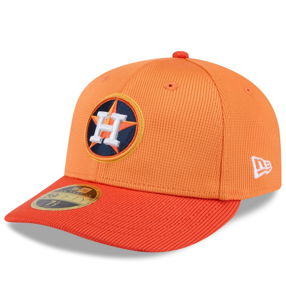 Houston Astros 2025 Spring Training Low Profile 59FIFTY Fitted Hat - Orange | New Era
