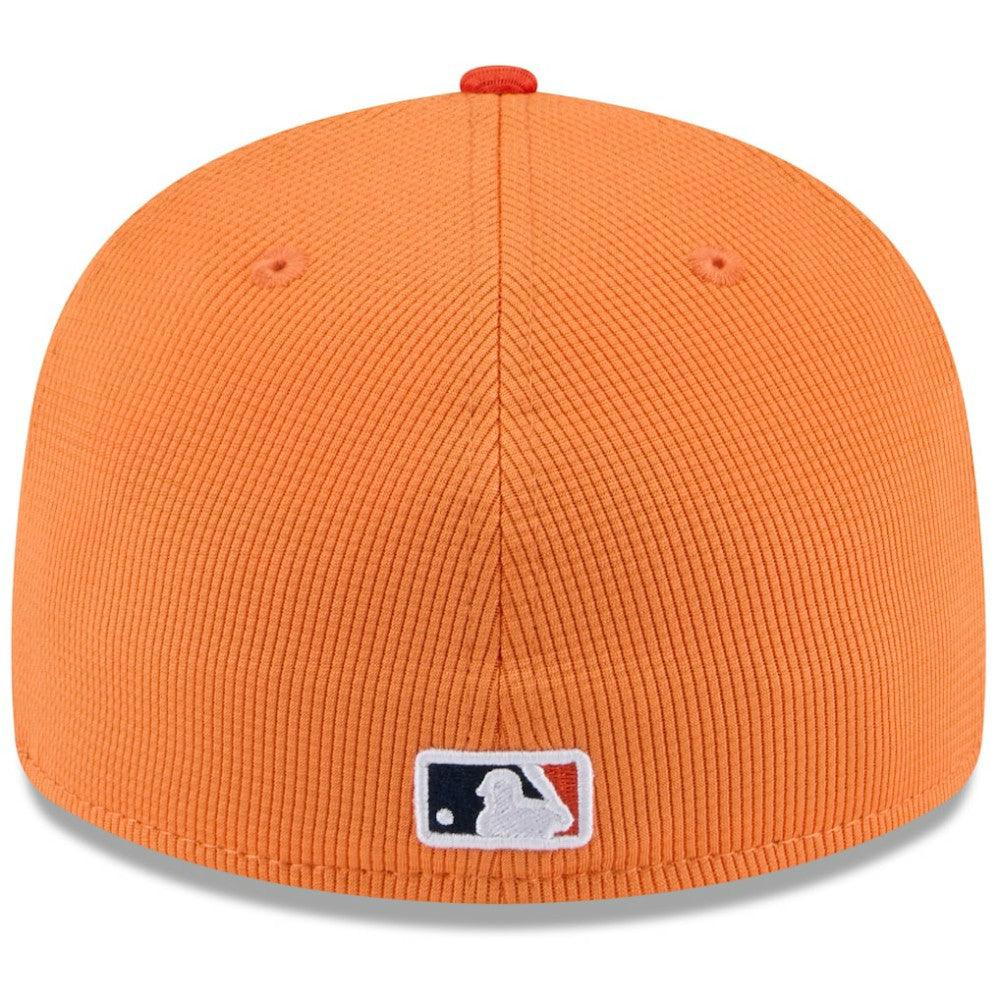 Houston Astros 2025 Spring Training Low Profile 59FIFTY Fitted Hat - Orange | New Era