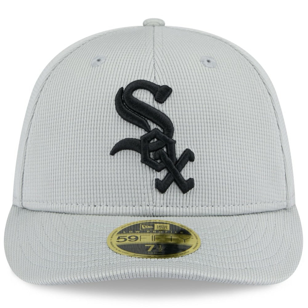 Chicago White Sox 2025 Spring Training Low Profile 59FIFTY Fitted Hat - Gray | New Era