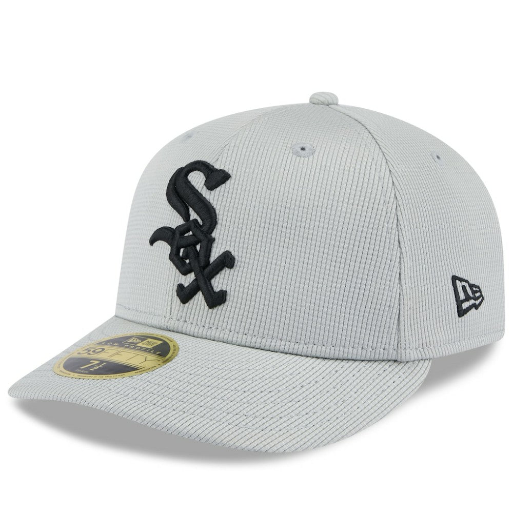 Chicago White Sox 2025 Spring Training Low Profile 59FIFTY Fitted Hat - Gray | New Era