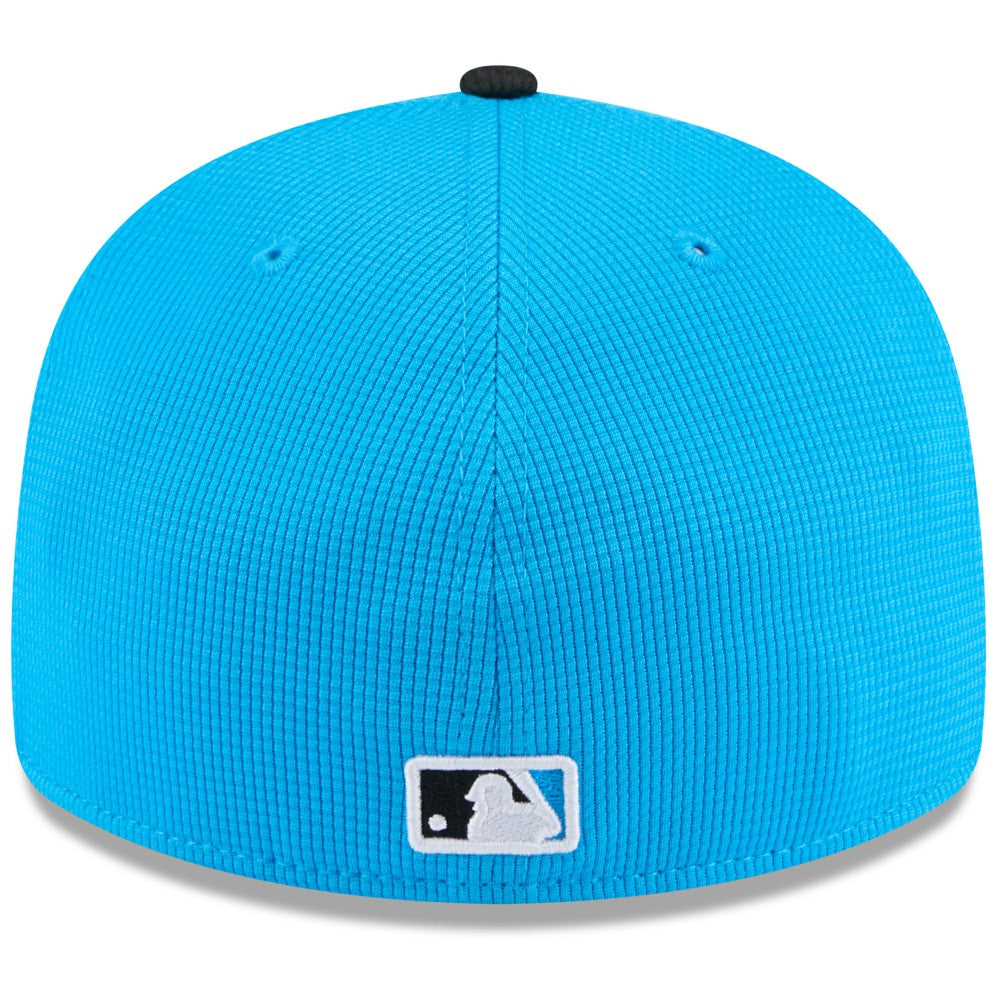 Miami Marlins 2025 Spring Training Low Profile 59FIFTY Fitted Hat - Blue/Black | New Era