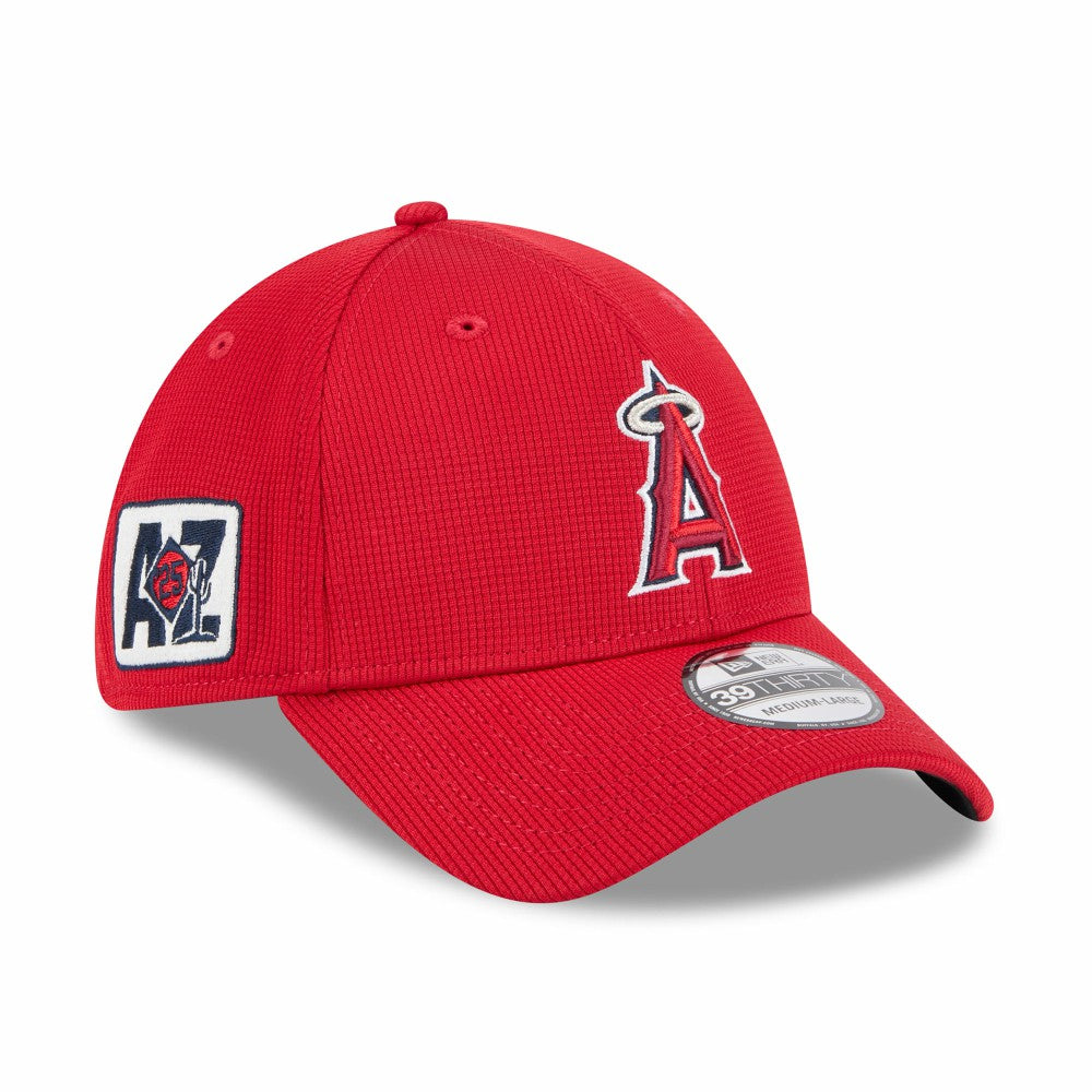 Los Angeles Angels 2025 Spring Training 39THIRTY Flex Hat - Red | New Era
