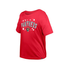 Florida Panthers New Era Girl's Youth Flip Sequin T-Shirt